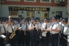 Korpset i Nyborg fra en internasjonal musikkonkurranse i 1999. SJK vant konkurransen!