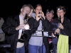 Elvelangs med fakler og hodelykt, foto Steinar Kj�rnsr�d, 18/09-2003